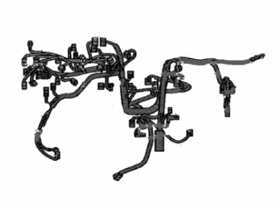 Toyota 82124-74020 Wire, Engine, NO.4