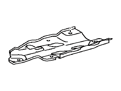 Toyota 12121-47020 Plate, Oil Pan BAFFL