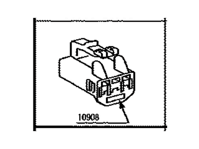Toyota 90980-10908 Housing, Connector F