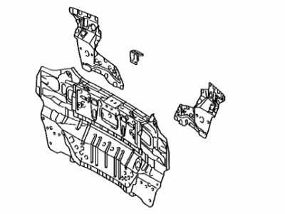 Toyota 58307-74031 Panel Sub-Assembly, Body