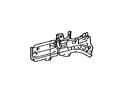 Toyota 57025-52010 Plate, Front Side Member, Outer RH