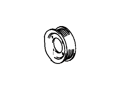 Toyota 16371-46020 Pulley, Fan