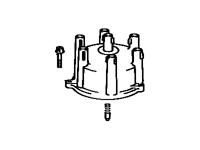 Toyota 19101-46030 Cap Sub-Assy, Distributor