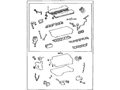 Toyota 04111-46044 Gasket Kit, Engine Overhaul