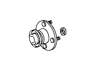 Toyota 34780-14020 YOKE Assembly, FLANGE