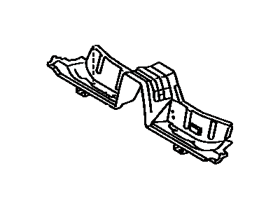 Toyota 57605-14030 Member Sub-Assy, Rear Floor Cross