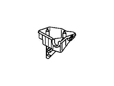 Toyota 82663-14010 Cover, Relay Block, Lower