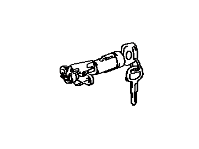 Toyota 69055-14360 Cylinder & Key Set, Back Door Lock