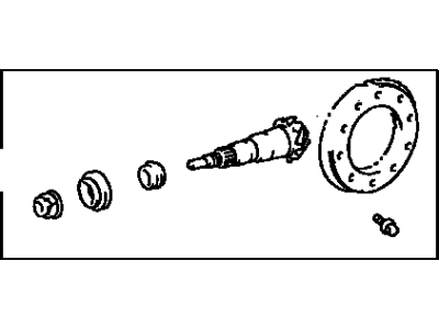 Toyota 41201-80031 Final Gear Kit, Differential, Rear