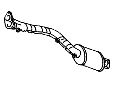 Toyota Supra Catalytic Converter - 17410-46470