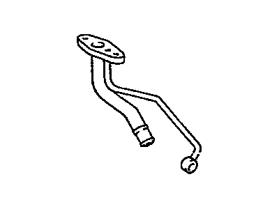 Toyota 15481-88381 Pipe, Turbo Oil