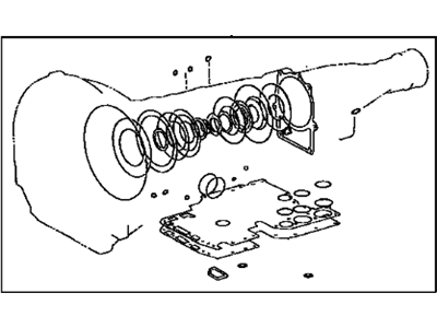 Toyota 04351-30280 Gasket Kit, TRANSAXLE Overhaul