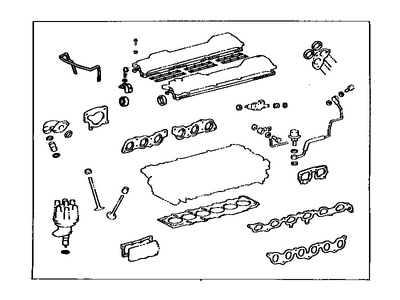 Toyota 04112-46044 Gasket Kit, Engine Valve Grind