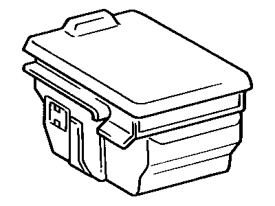 Toyota 74102-14140 Box Sub-Assy, Front Ash Receptacle