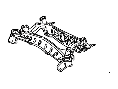 Toyota 51206-14100 Member Sub-Assy, Rear Suspension