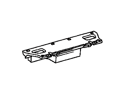 Toyota 58568-14020 Spacer, Rear Floor Carpet