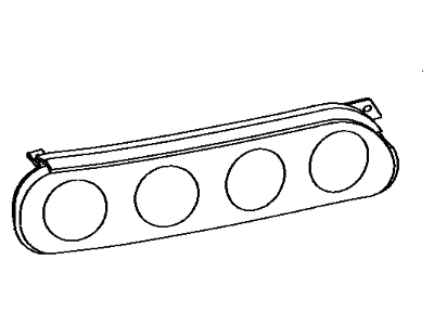 Toyota 81561-14660 Lens, Rear Combination Lamp, LH