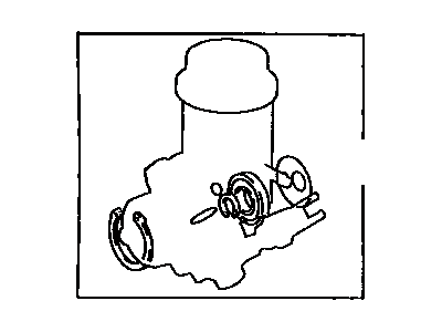 Toyota 04446-30120 Gasket Kit, Power Steering Pump