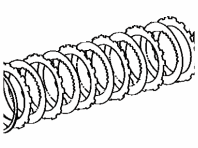 Toyota 35066-30020 Disc Set, 2nd Brake