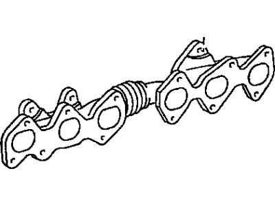 Toyota 17104-46030 Right Exhaust Manifold Sub-Assembly
