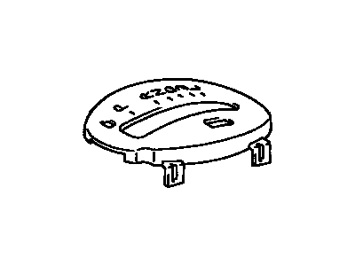 Toyota 35921-14240 Plate, Control Position Indicator