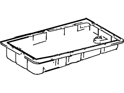 Toyota 35106-30130 Pan Sub-Assy, Automatic Transmission Oil