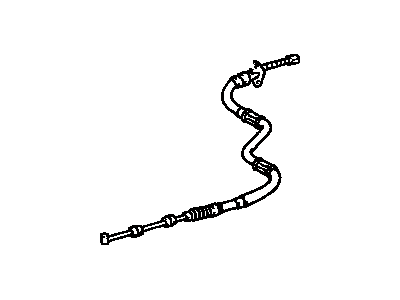 Toyota 46420-14260 Cable Assembly, Parking Brake