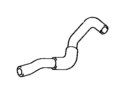 Toyota 16572-46160 Hose, Radiator, Outlet