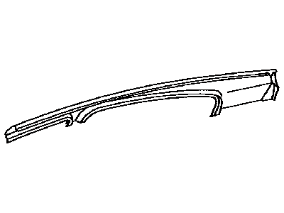 Toyota 61213-52221 Rail, Roof Side, Outer