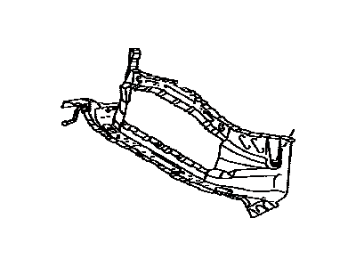 Toyota 57605-52181 Member Sub-Assembly, Rear