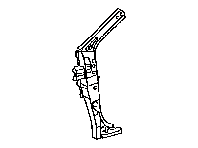 Toyota 61109-07020 Reinforcement Sub-Assembly