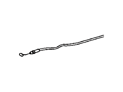 2012 Toyota Prius C Fuel Door Release Cable - 77035-52340