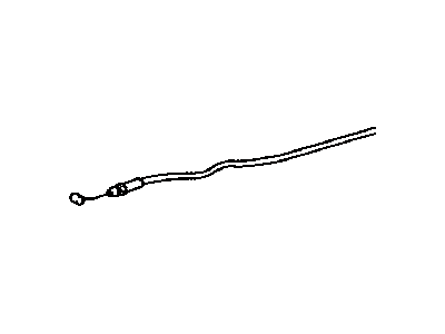 Toyota Prius C Fuel Door Release Cable - 77035-52340