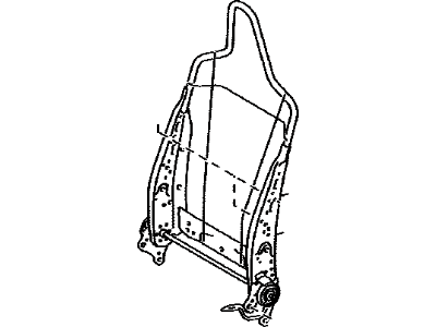 Toyota 71640-52340 Spring Assembly, Front Seat