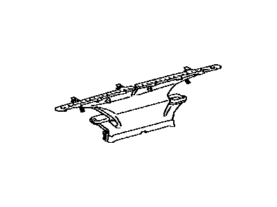 Toyota 55950-52180 Nozzle Assembly, DEFROST