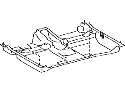 Toyota 58513-52020-B1 Carpet, Floor, Center