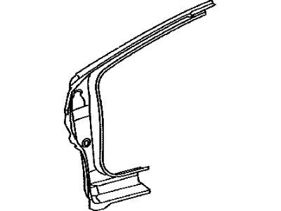 Toyota 61131-0E040 Pillar, Front Body, Outer