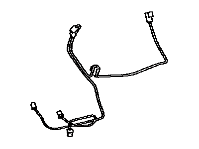 Toyota 82212-52080 Harness, Air CONDITI