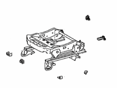 Toyota 72020-52A41 ADJUSTER Assembly, Fr Se