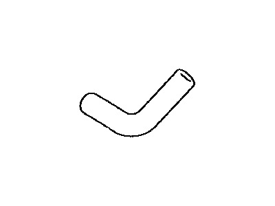 Toyota Tercel Coolant Reservoir Hose - 16262-10030