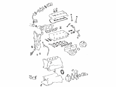 Toyota 04111-21324 Gasket Kit, Engine Overhaul