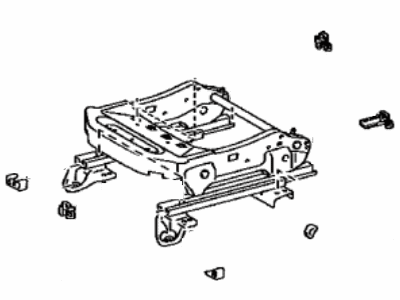 Toyota 72020-52A40 ADJUSTER Assembly, Fr Se