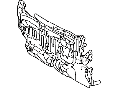 Toyota 55210-52340 INSULATOR Assembly, Dash