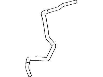 Toyota 16264-21100 Hose, Water By-Pass