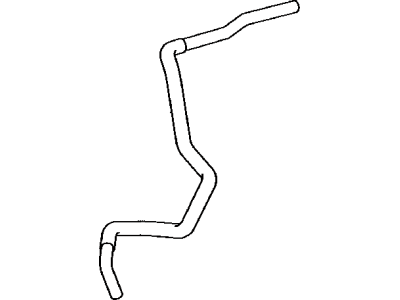 2014 Toyota Prius C Coolant Reservoir Hose - 16264-21100