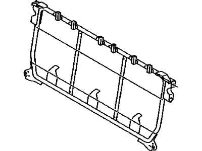 Toyota 71017-52710 Frame Sub-Assembly, Rear Seat