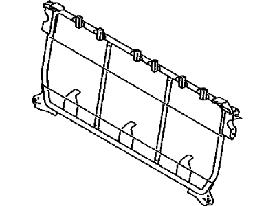 Toyota 71017-52820 Frame Sub-Assembly, Rear Seat