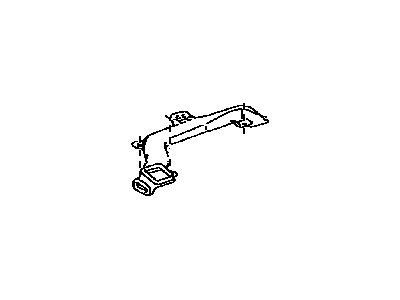 Toyota 55971-35010 Duct, Side DEFROSTER Nozzle