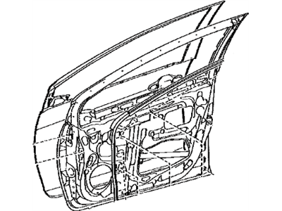 Toyota 67001-52611 Panel Sub-Assembly, Fr D