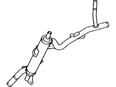 Toyota 16268-21130 Pipe, Water By-Pass